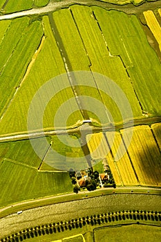 Aerial view of Netherlands