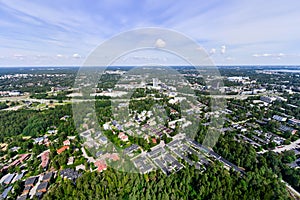 Aerial view of the Niittykumpu district of Espoo