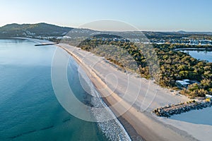 Aerial view of Noosa National Park photo