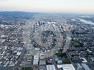 Aerial View of Oakland, California