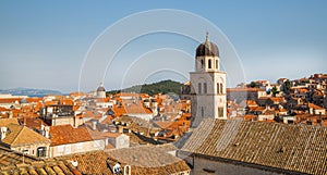 Aerial View on the Old City of Dubrovnik, Croatia