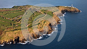 Aerial view of Old Head of Kinsale