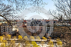 Aerial panorama of Stockholm, Sweden photo