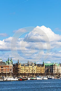 Aerial panorama of Stockholm, Sweden photo