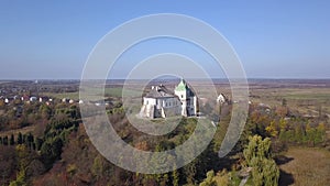 Aerial view of the Oleskiy Castle