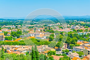 Aerial view of Orange, France