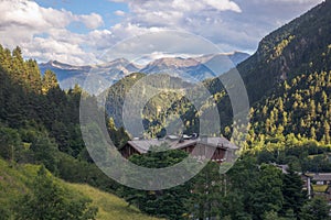 Aerial View over Arinsal