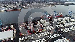 Aerial View of Packer Avenue Marine Terminal