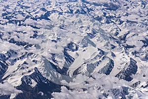 Aerial view of Pakistan Pakistan Karakoram