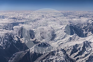 Aerial view of Pakistan Pakistan Karakoram