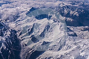 Aerial view of Pakistan Pakistan Karakoram