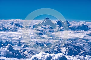 Aerial view of Pakistan Pakistan Karakoram