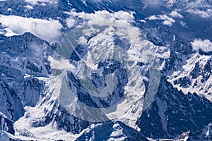 Aerial view of Pakistan Pakistan Karakoram