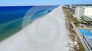 Aerial view of Panama City Beach, Florida