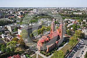 Aerial view of Panevezys