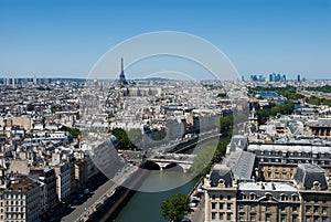 Aerial view of the Paris.