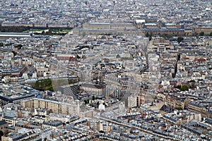 Aerial view Paris
