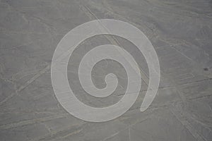 Aerial View of The Parrot Geoglyph at the Nazca Lines in Peru