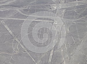 Aerial View of the Parrot Nazca Lines
