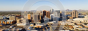 Aerial View Phoenix State Capital City of Arizona Downtown City Skyline