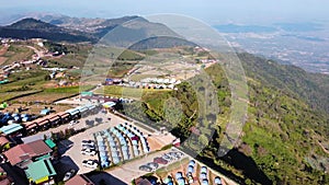 Aerial view of Phu Thap Berk.