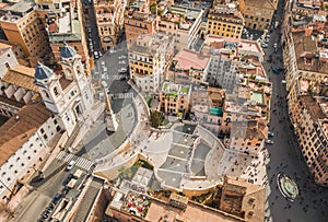 Piazza di Spagna and the Spanish Steps in Rome photo