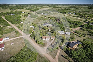 Aerial View of Pike Lake, Saskatchewan