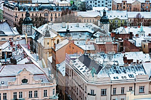 Aerial view of Pilsen