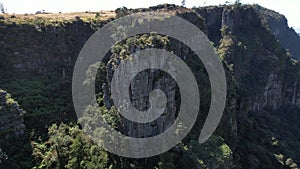 Aerial view of the Pinnacle Rock in Mpumalanga, South Africa