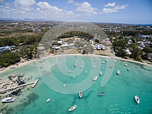 Aerial View: Pointe aux Roches