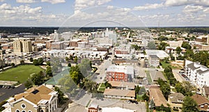 Aerial View Quaint Charming and Humble Over Springfield Missouri photo