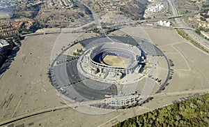 Aerial view of Qualcomm Stadium, San Diego