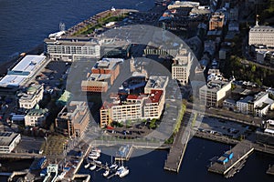 Aerial view of Quebec City