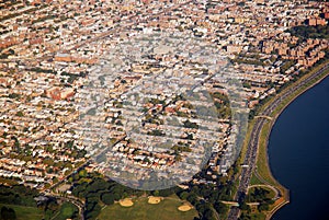 An Aerial view of Queens, New York