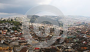 Aerial View - Quito Ecuador