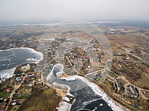 Aerial view of Rajgrod