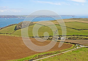 Rame peninsular and Plymouth Sound, Cornwall photo