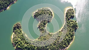 Aerial view of Reservoir Landscape