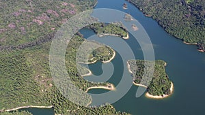 Aerial view of Reservoir Landscape