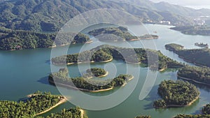 Aerial view of Reservoir Landscape