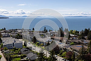 Aerial View of Residential Homes in a peaceful neighborhood