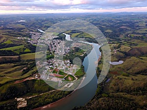 Aerial view of RibeirÃÂ£o Vermelho photo
