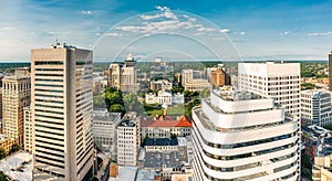 Aerial view of Richmond, Virginia