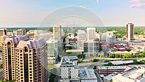 Aerial view of Richmond, Virginia