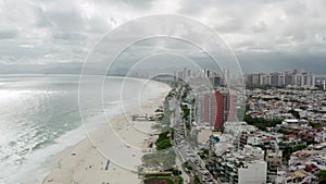 Aerial view Rio de Janeiro Brazil.