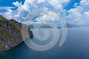 Aerial view of Seven Commandos Beach