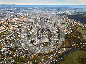 Aerial view of Rodez
