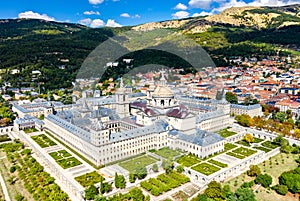 Royal Monastery of San Lorenzo de El Escorial near Madrid, Spain