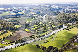 Aerial view Ruhr Aeria, Germany