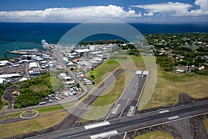 Vista aerea da traccia 